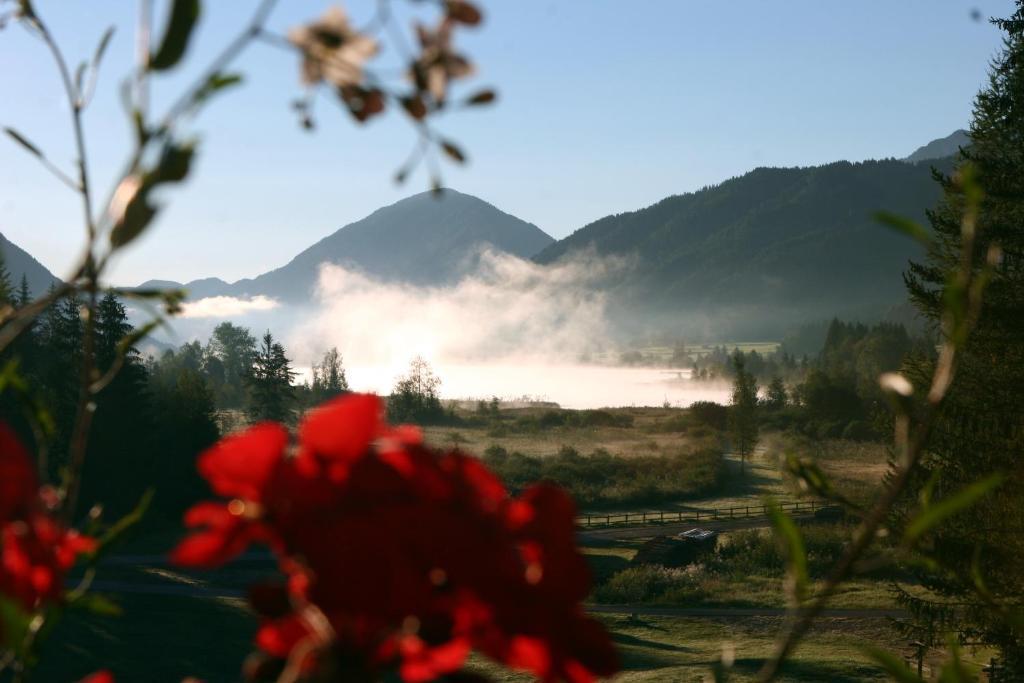 Kraners Alpenhof Bio Bed And Breakfast Pension Weissensee Exterior photo